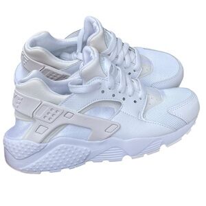 Nike KIDS Huarache Run (GS) White/White, Size 4Y, NIB